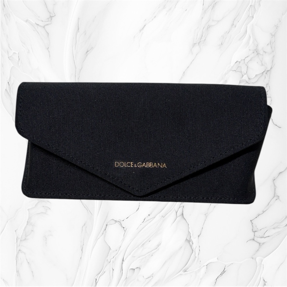 Dolce & Gabbana Black Envelope glass case only